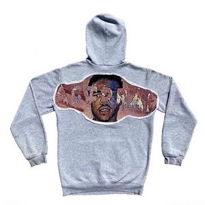 Custom Chance The Raper x Carhartt sew Patched Sweatshirt